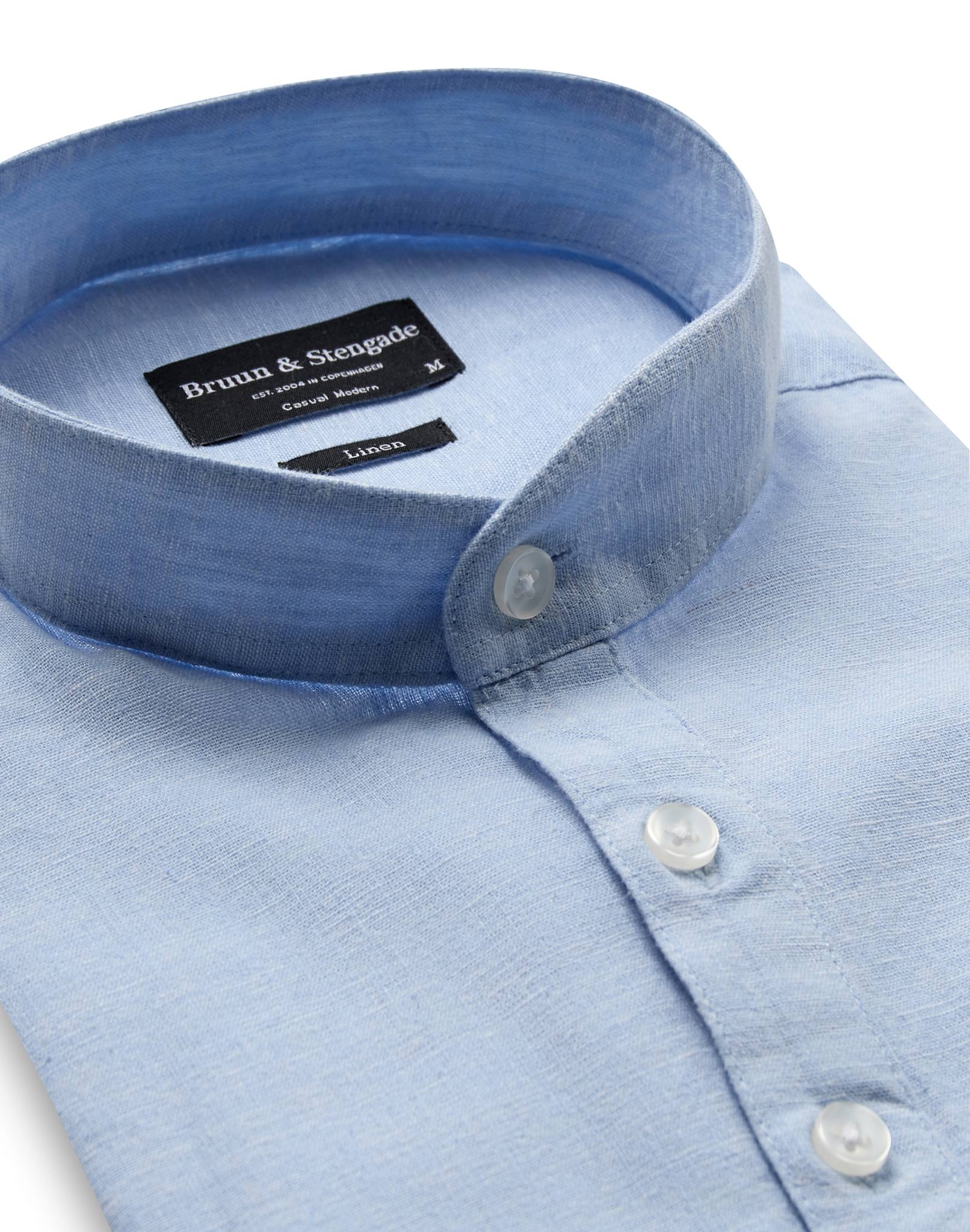 BS Crawford Casual Modern Fit Shirt - Light Blue