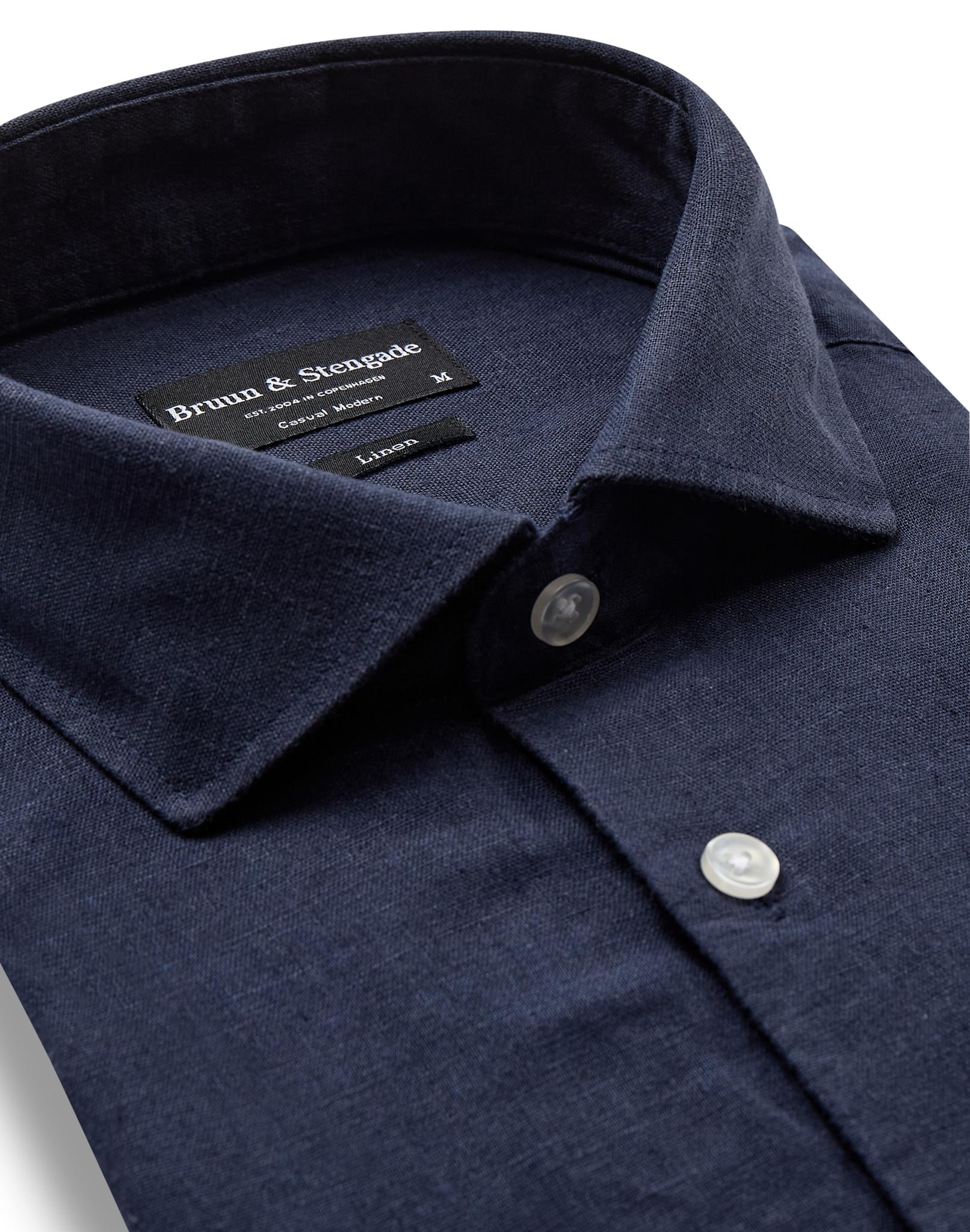 BS Antonelli Casual Modern Fit Shirt - Navy