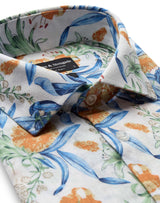 BS Bearman Casual Modern Fit Shirt - White