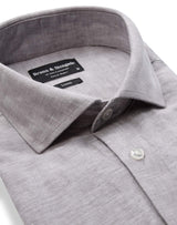 BS Antonelli Casual Modern Fit Shirt - Light Grey