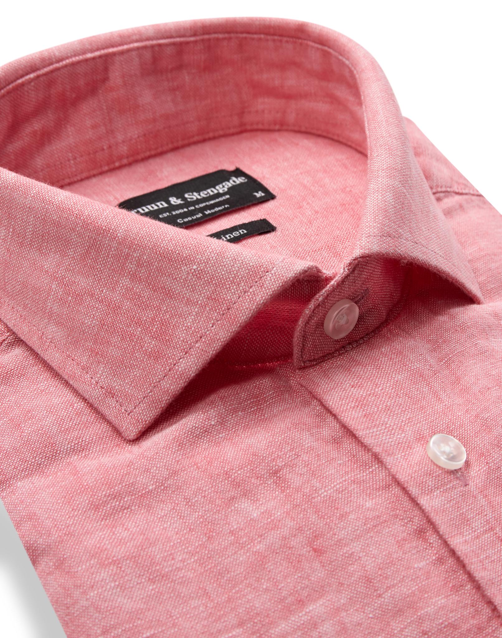 BS Antonelli Casual Modern Fit Shirt - Pink