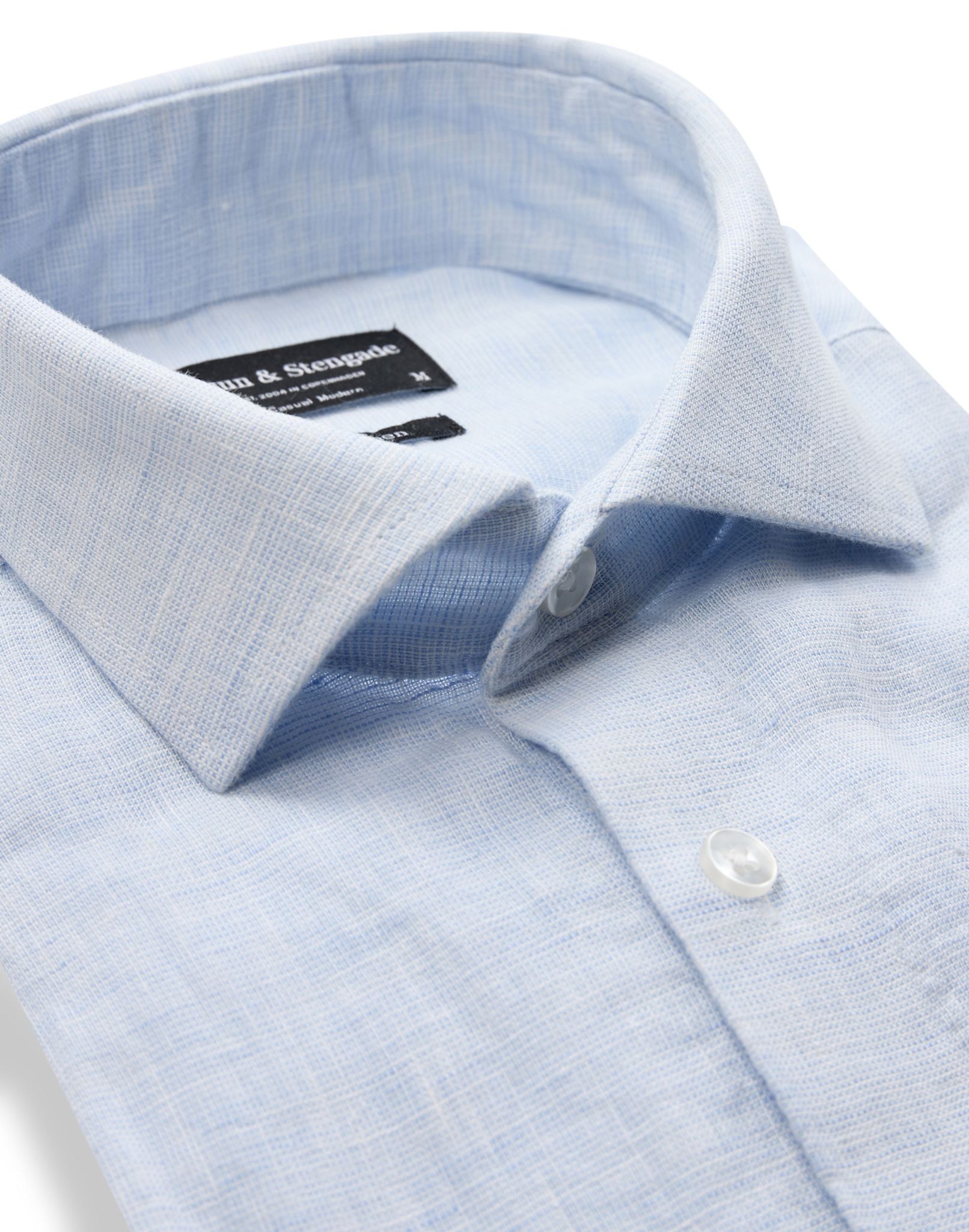 BS Antonelli Casual Modern Fit Shirt - Sky