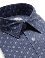 BS Grenier Performance Fit Shirt - Dark Blue