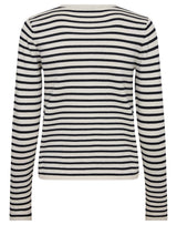 BS Melina Regular Fit Knitwear - Off White/Navy