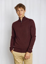 BS Pelle Regular Fit Knitwear - Bordeaux