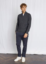 BS Pelle Regular Fit Knitwear - Grey