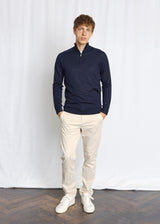 BS Pelle Regular Fit Knitwear - Navy