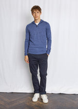 BS Pelle Regular Fit Knitwear - Ocean