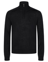 BS Pelle Regular Fit Knitwear - Black