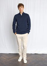 BS Stian Regular Fit Knitwear - Navy