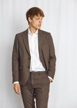 BS Chiavari Classic Fit Blazer - Brown