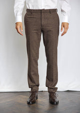 BS Rapallo Classic Fit Suit Pants - Brown