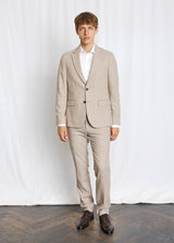 BS Rapallo Classic Fit Suit Pants - Light Brown