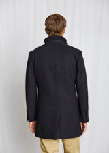 BS Ontario Slim Fit Coat - Black