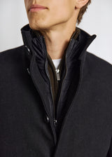 BS Ontario Slim Fit Coat - Black