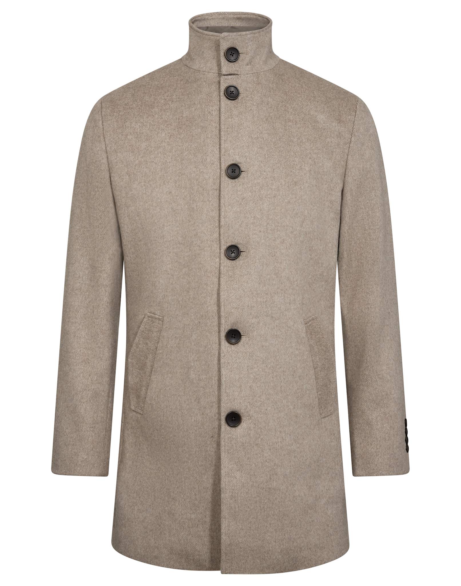 BS Ontario Slim Fit Coat - Light Brown