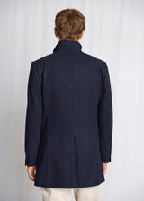 BS Ontario Slim Fit Coat - Navy