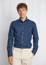 BS Bogaerts Slim Fit Shirt - Navy