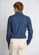 BS Bogaerts Slim Fit Shirt - Navy