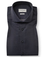 BS Gray Slim Fit Shirt - Navy