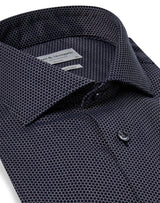 BS Gray Slim Fit Shirt - Navy
