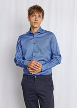 BS Shohei Slim Fit Shirt - Blue
