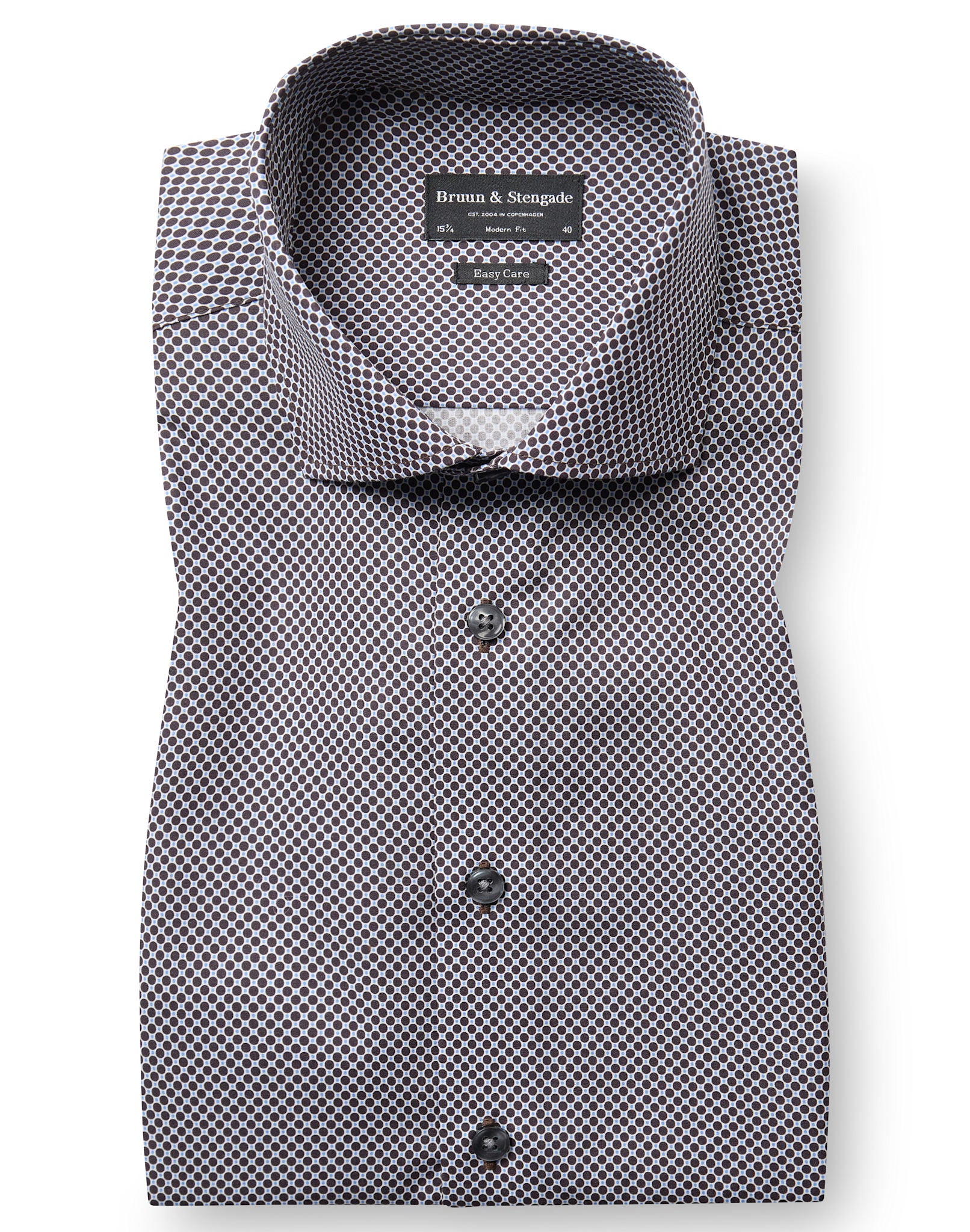 BS Nolan Modern Fit Shirt - Brown