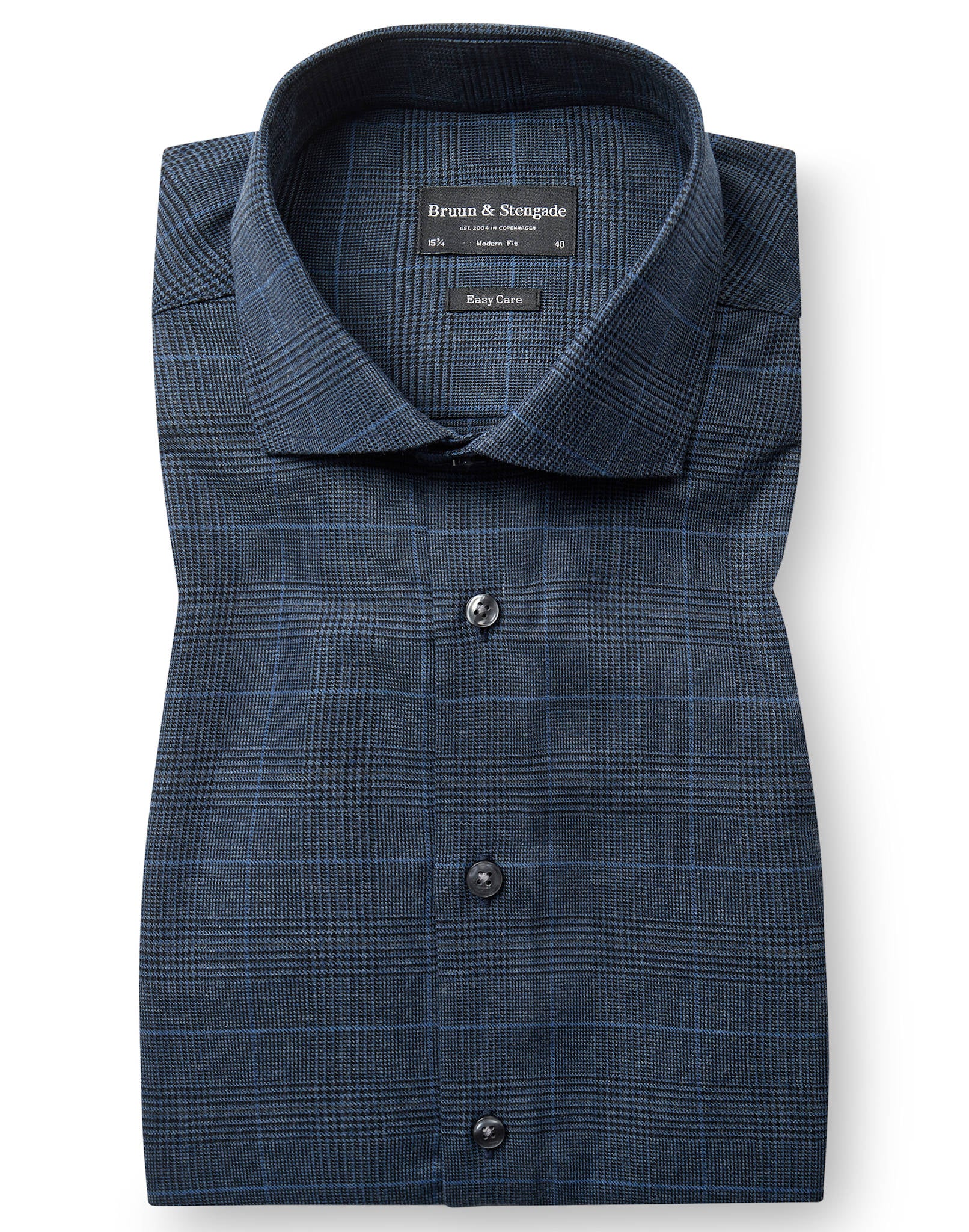 BS Xander Modern Fit Shirt - Navy