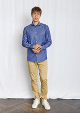 BS Adolis Modern Fit Shirt - Blue