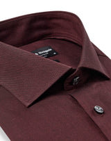 BS Manny Modern Fit Shirt - Burgundy