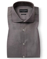 BS Spencer Modern Fit Shirt - Brown