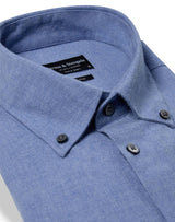 BS Faruk Casual Modern Fit Shirt - Light Blue