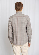 BS Tazul Casual Modern Fit Shirt - Brown