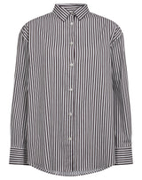 BS Karita Regular Fit Shirt - Bordeaux/White