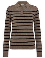 BS Eirin Regular Fit Knitwear - Brown/Black