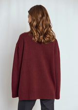 BS Mali Regular Fit Knitwear - Bordeaux