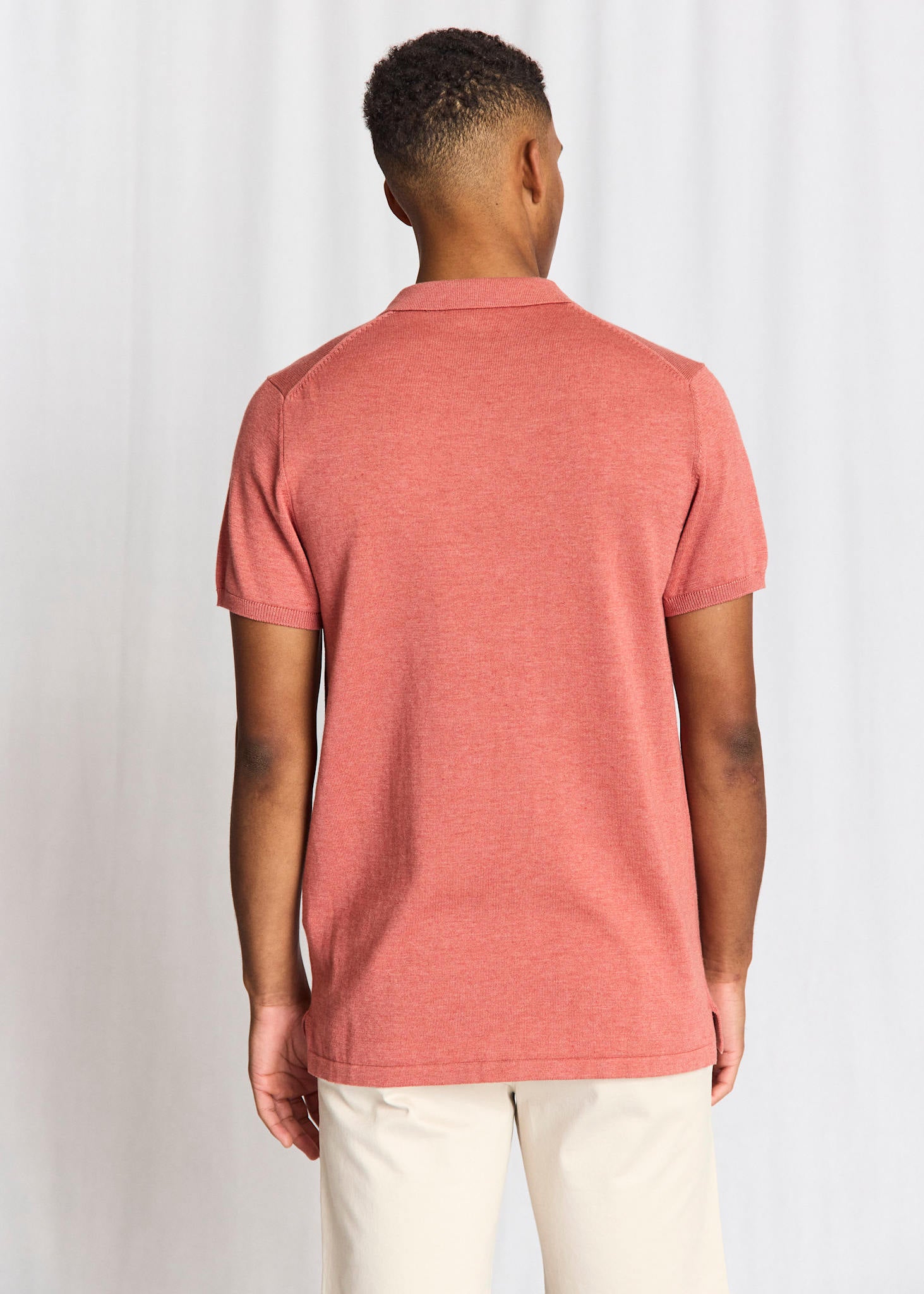 BS Baldo Regular Fit Polo Shirt - Dusty Clay