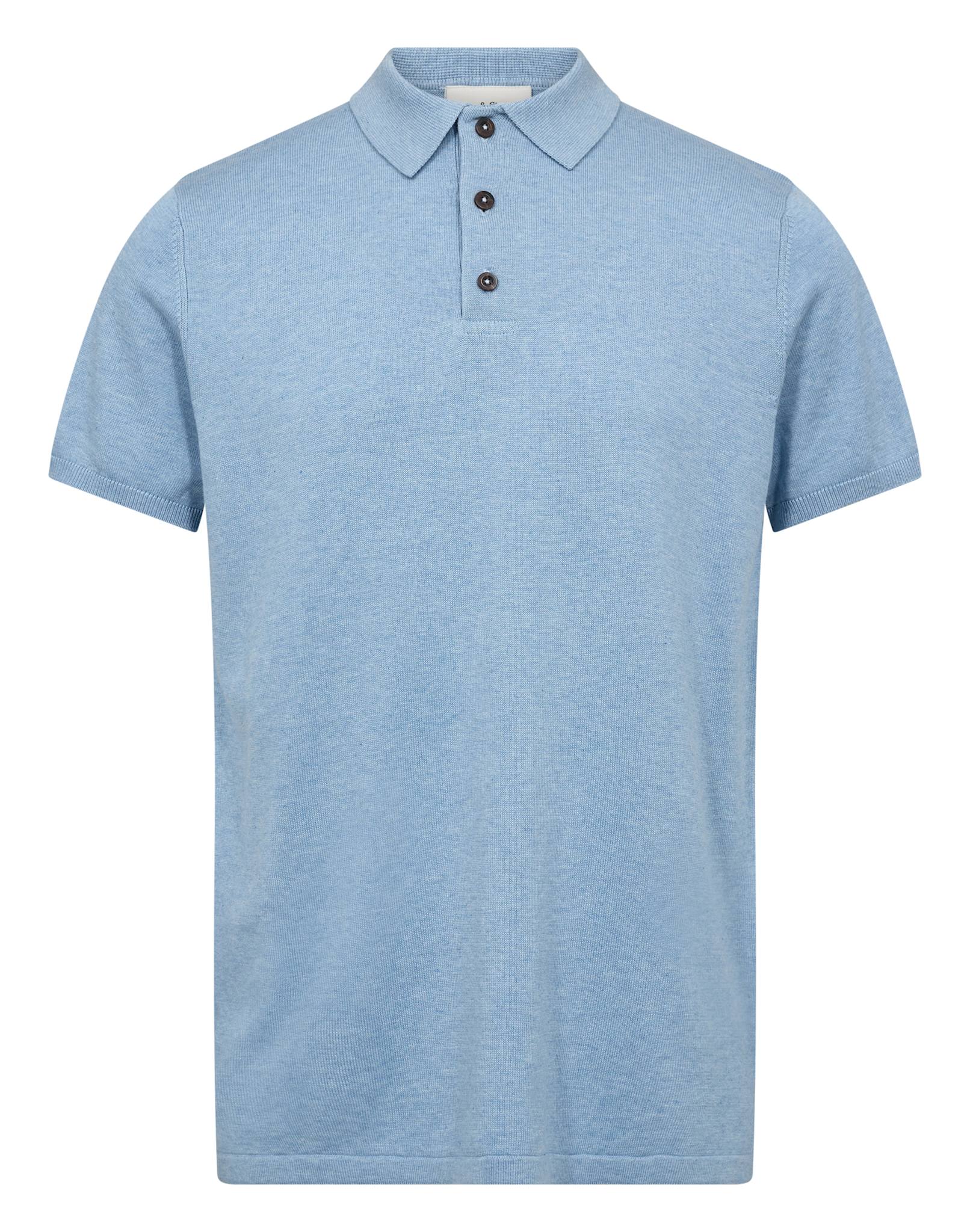 BS Baldo Regular Fit Polo Shirt - Light Blue
