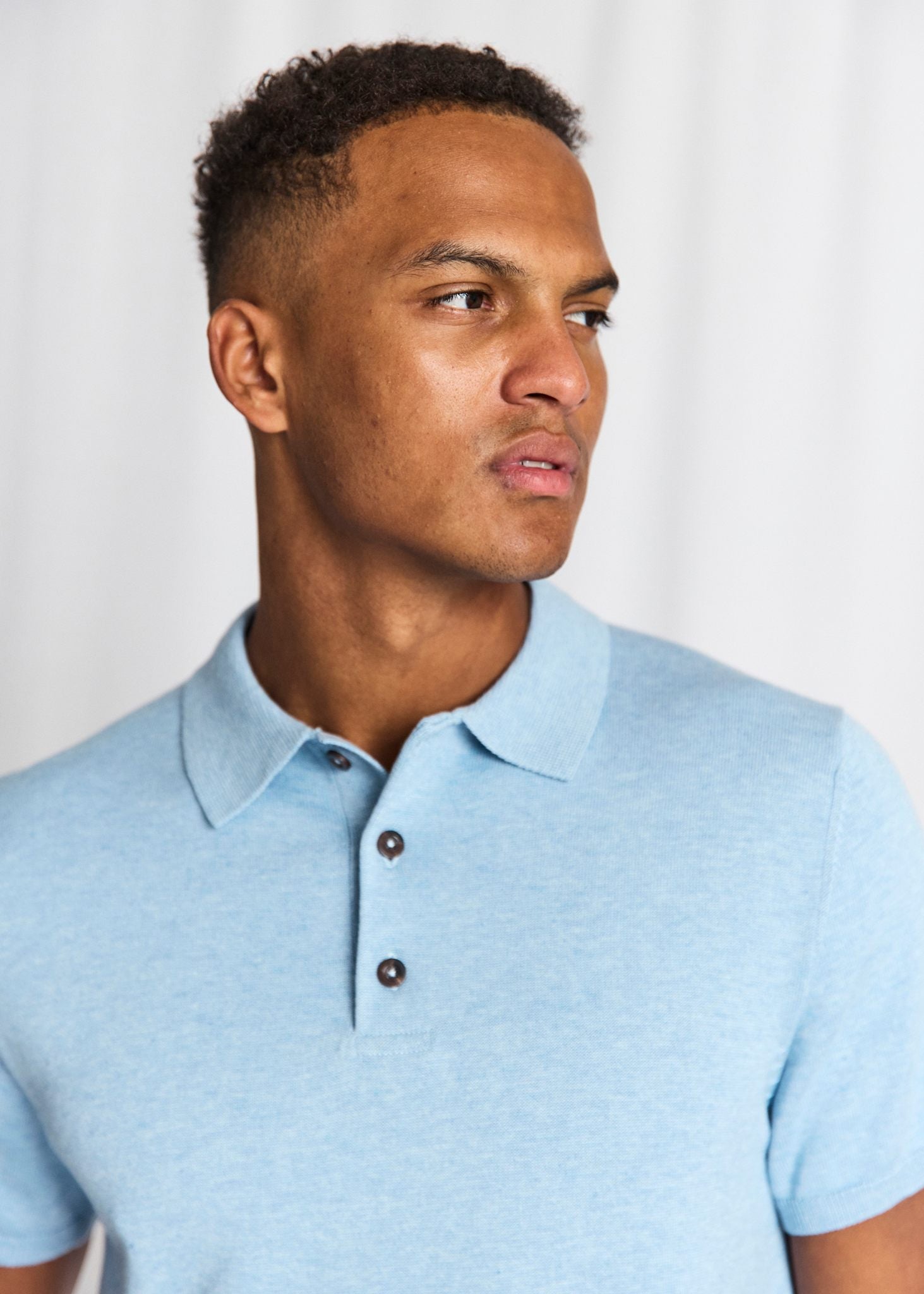 BS Baldo Regular Fit Polo Shirt - Light Blue