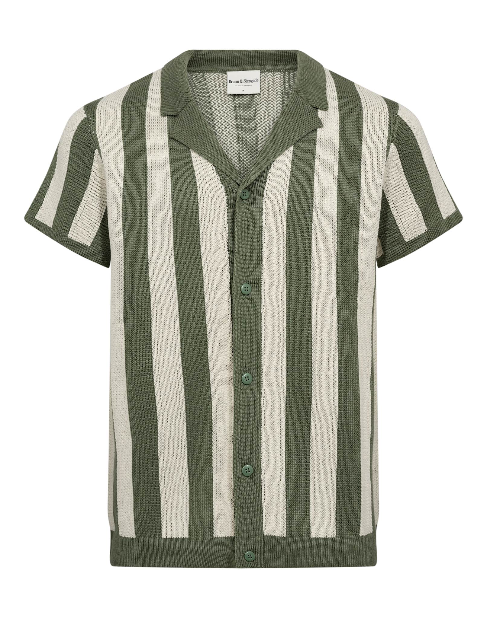 BS Romeo Regular Fit Polo Shirt - Green/White