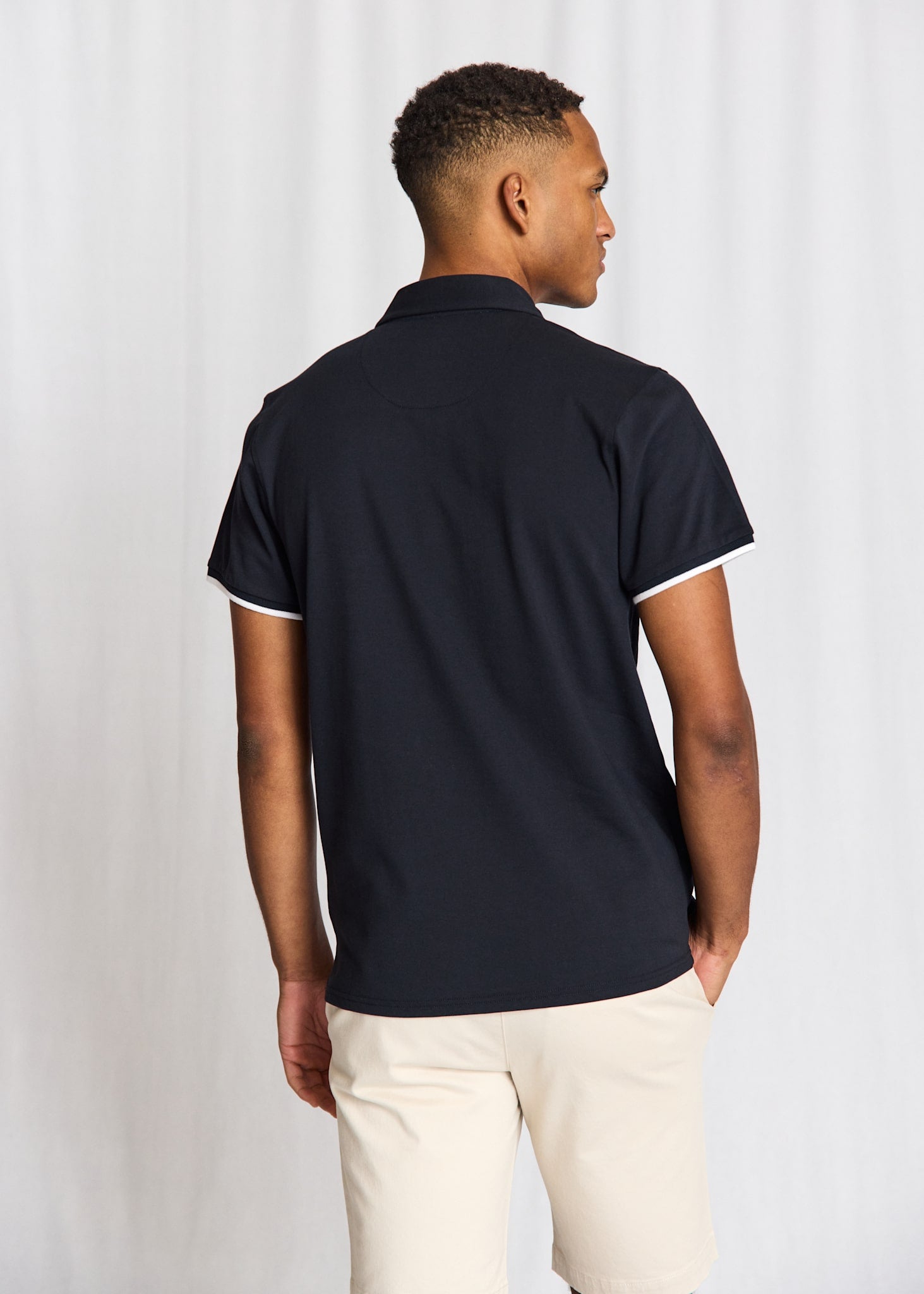 BS Delos Regular Fit Polo Shirt - Navy
