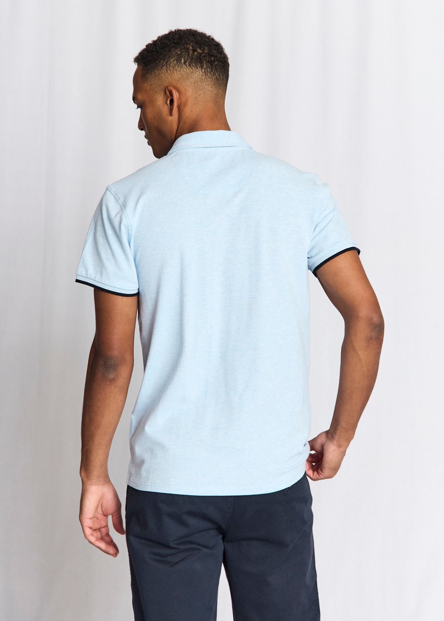 BS Delos Regular Fit Polo Shirt - Sky