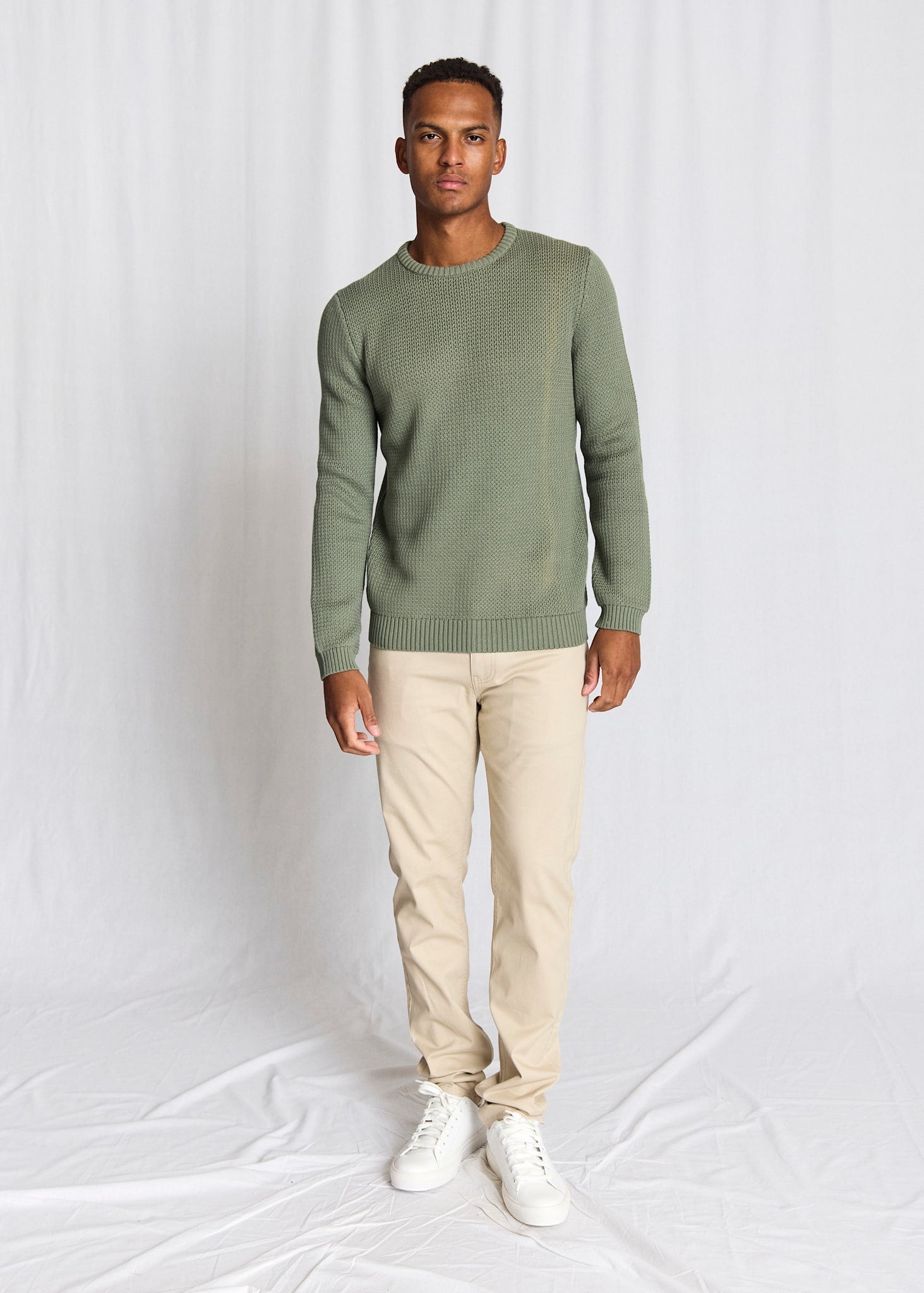 BS Raffaele Regular Fit Knitwear - Green