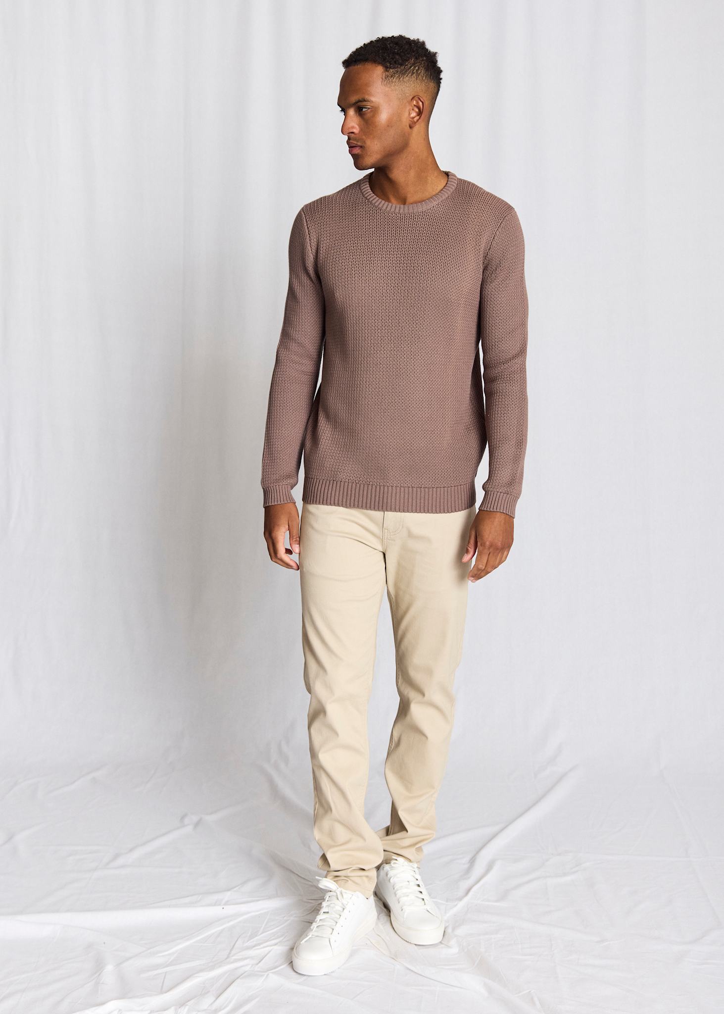 BS Raffaele Regular Fit Knitwear - Greige