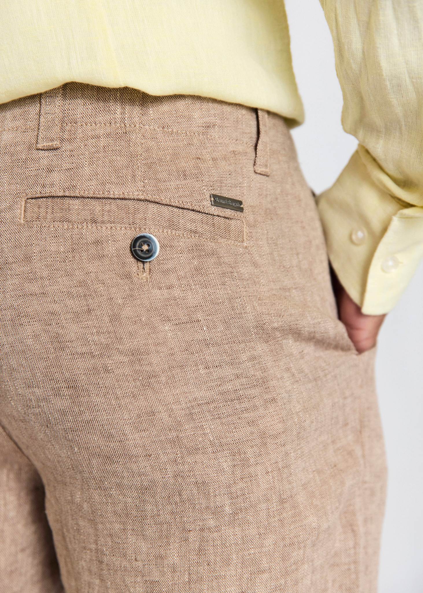 BS Paolos Regular Fit Shorts - Brown
