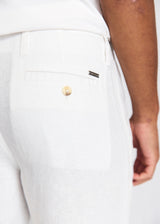 BS Paolos Regular Fit Shorts - White