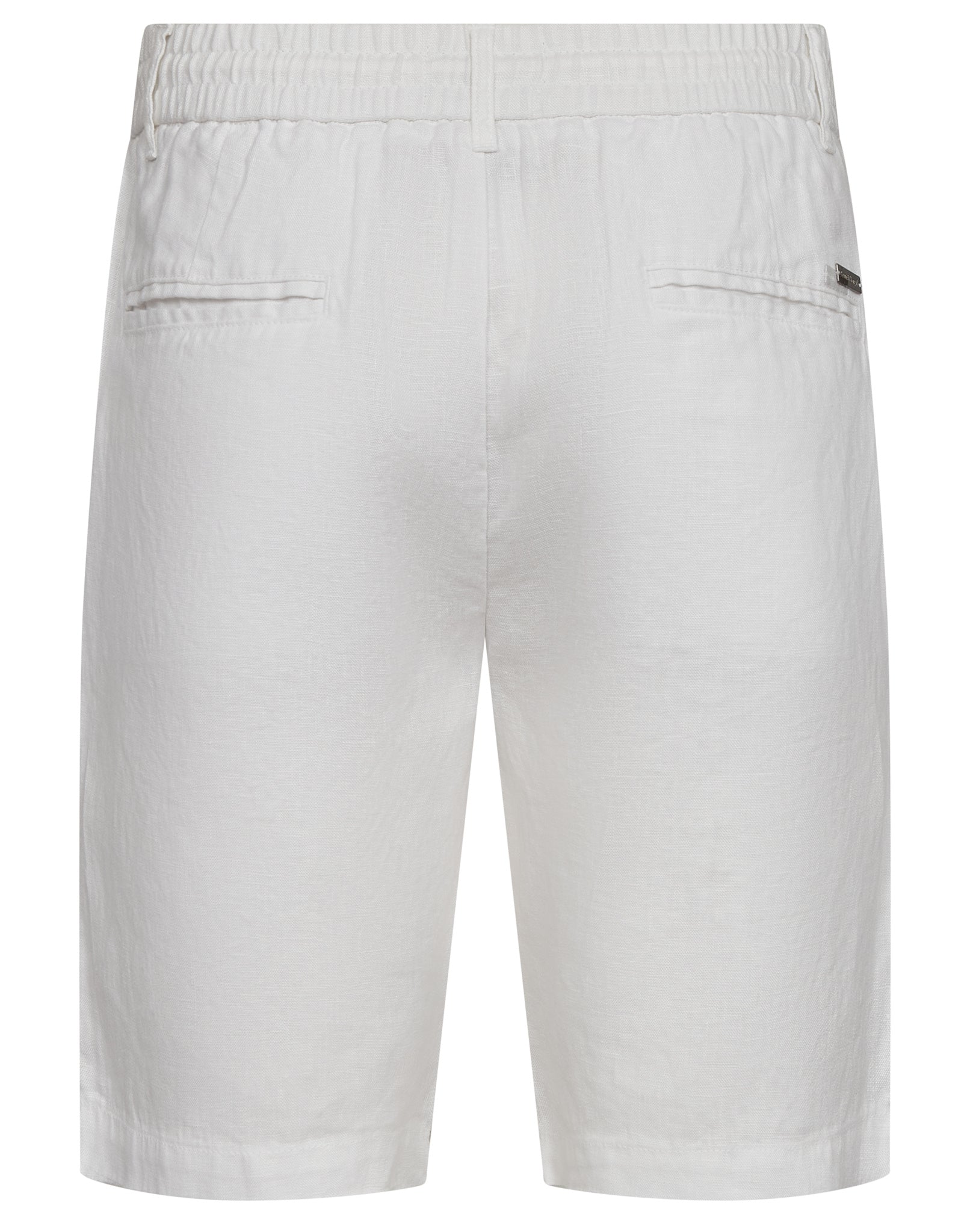 BS Vittorio Regular Fit Shorts - White