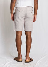 BS Darion Regular Fit Shorts - Brown/White