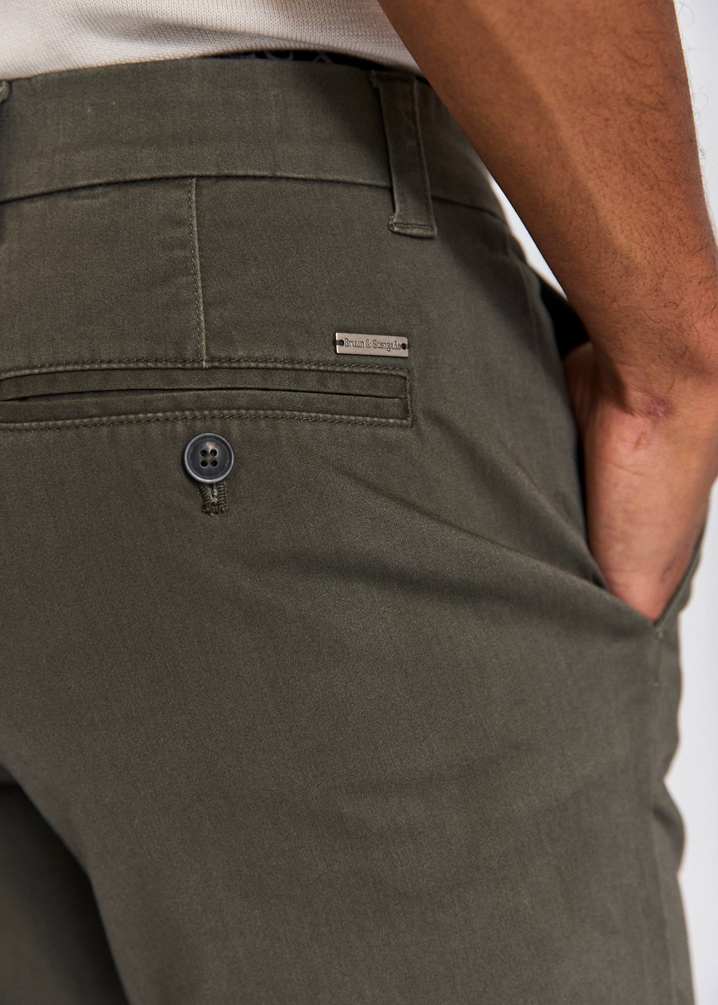 BS Loris Regular Fit Shorts - Army