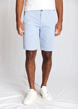 BS Elio Regular Fit Shorts - Blue/White
